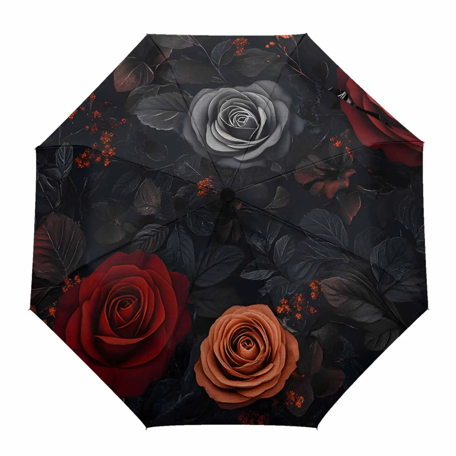 Retro Beautiful Romantic Roses Flowers Creative Automatic Folding Umbrella Rain Women Windproof Parasol Parapluie
Retro Beautiful Romantic Roses Flowers Creative Automatic Folding Umbrella Rain Women Windproof Parasol Parapluie