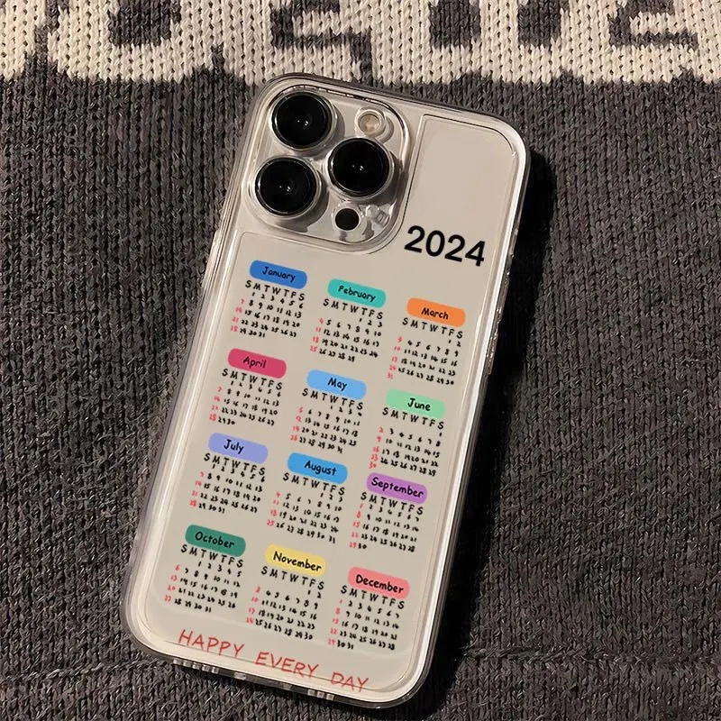 2024 Calendar Phone Case for Sansung Galaxy S23 S22 S21 S20 S9 S10 S8 Ultra Note 10 20 A72 A52 A50 A3 New Year Phone Cover
2024 Calendar Phone Case for Sansung Galaxy S23 S22 S21 S20 S9 S10 S8 Ultra Note 10 20 A72 A52 A50 A3 New Year Phone Cover