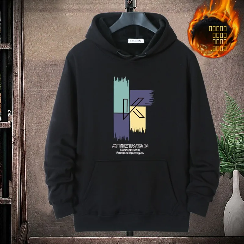 Утепленная зимняя толстовка с капюшоном из флиса в уличном стиле, теплая верхняя одежда, красно-серебристая, с меховым капюшоном, повседневная, с длинными рукавами
Утепленная зимняя толстовка с капюшоном из флиса в уличном стиле, теплая верхняя одежда, красно-серебристая, с меховым капюшоном, повседневная, с длинными рукавами