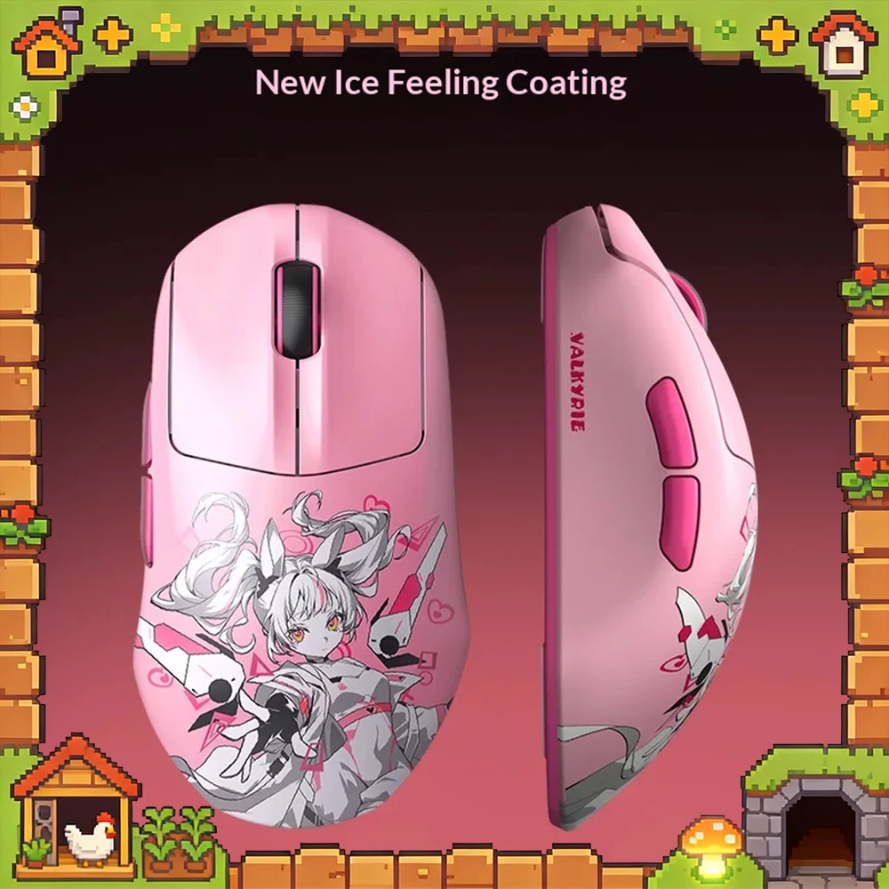 VALKYRIE VK M5 PRO Wireless Mouse Three Mode Connection PAW3950 VKAMG Flagship Sensor Game Mouse 8K Intelligent Display Receiver
VALKYRIE VK M5 PRO Wireless Mouse Three Mode Connection PAW3950 VKAMG Flagship Sensor Game Mouse 8K Intelligent Display Receiver