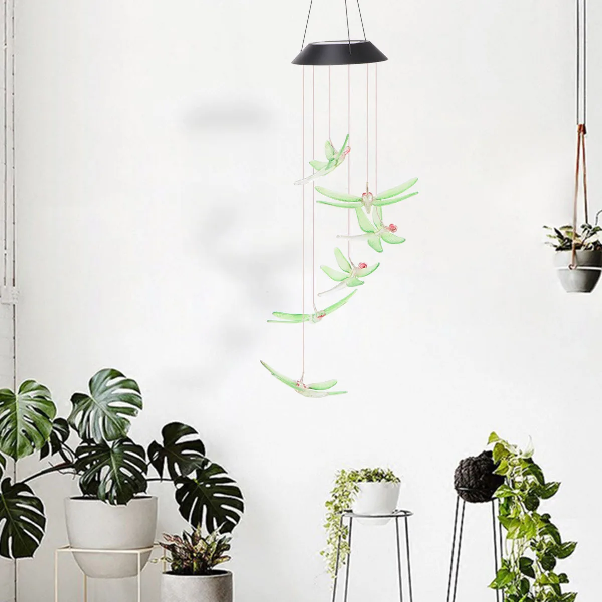 Solar Dragonfly Windbell Lamp Colorful Outdoor LED Wind Bell Light for Garden Walkway Yard Patio Solar Windbell Lamp
Solar Dragonfly Windbell Lamp Colorful Outdoor LED Wind Bell Light for Garden Walkway Yard Patio Solar Windbell Lamp