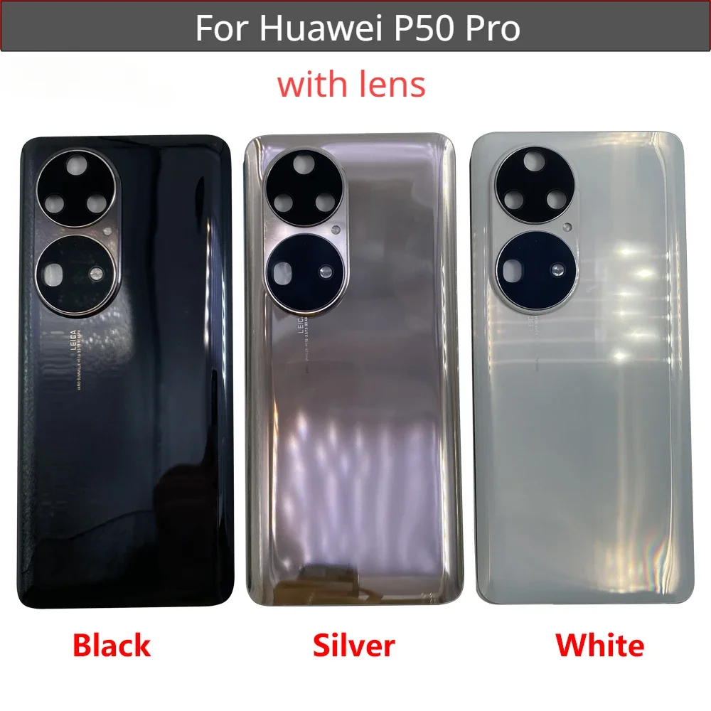 NEW For Huawei P50 Pro Back Battery Cover Glass Housing Case Door Rear With Frame Camera Lens Replacement LOGO With Adhesive
NEW For Huawei P50 Pro Back Battery Cover Glass Housing Case Door Rear With Frame Camera Lens Replacement LOGO With Adhesive