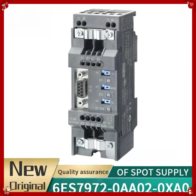 Новый оригинальный ретранслятор 6ES7972-0AA02-0XA0
Новый оригинальный ретранслятор 6ES7972-0AA02-0XA0