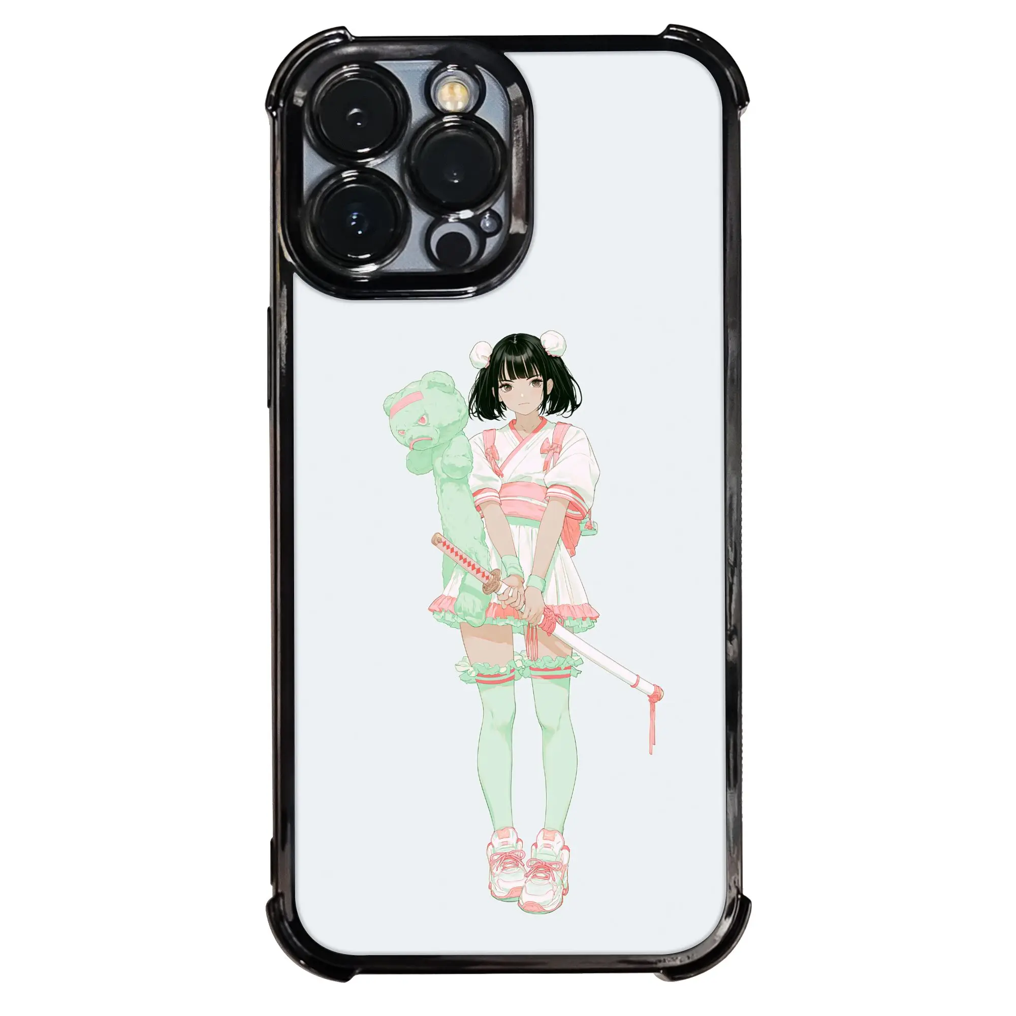New Armor Bumper Shockproof Fresh girl illustration Phone Case Electroplating Process for iPhone Various Models
New Armor Bumper Shockproof Fresh girl illustration Phone Case Electroplating Process for iPhone Various Models