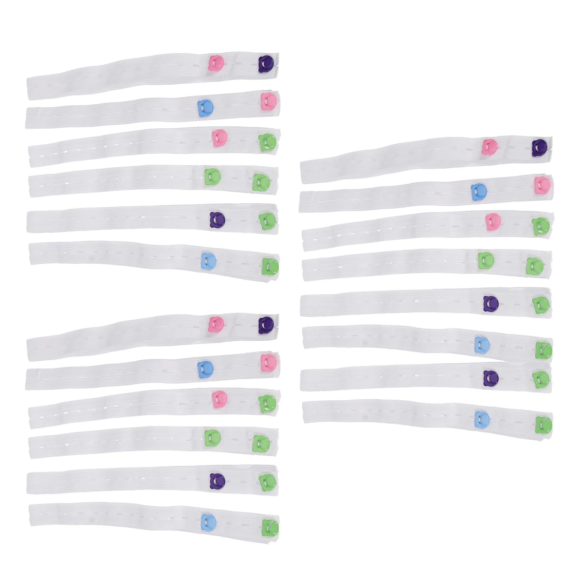 20pcs Fold Over Elastic Infant Baby Fastener Strips Adjustable Belt Reusable Diaper Fixing Tapes For Newborn
20pcs Fold Over Elastic Infant Baby Fastener Strips Adjustable Belt Reusable Diaper Fixing Tapes For Newborn