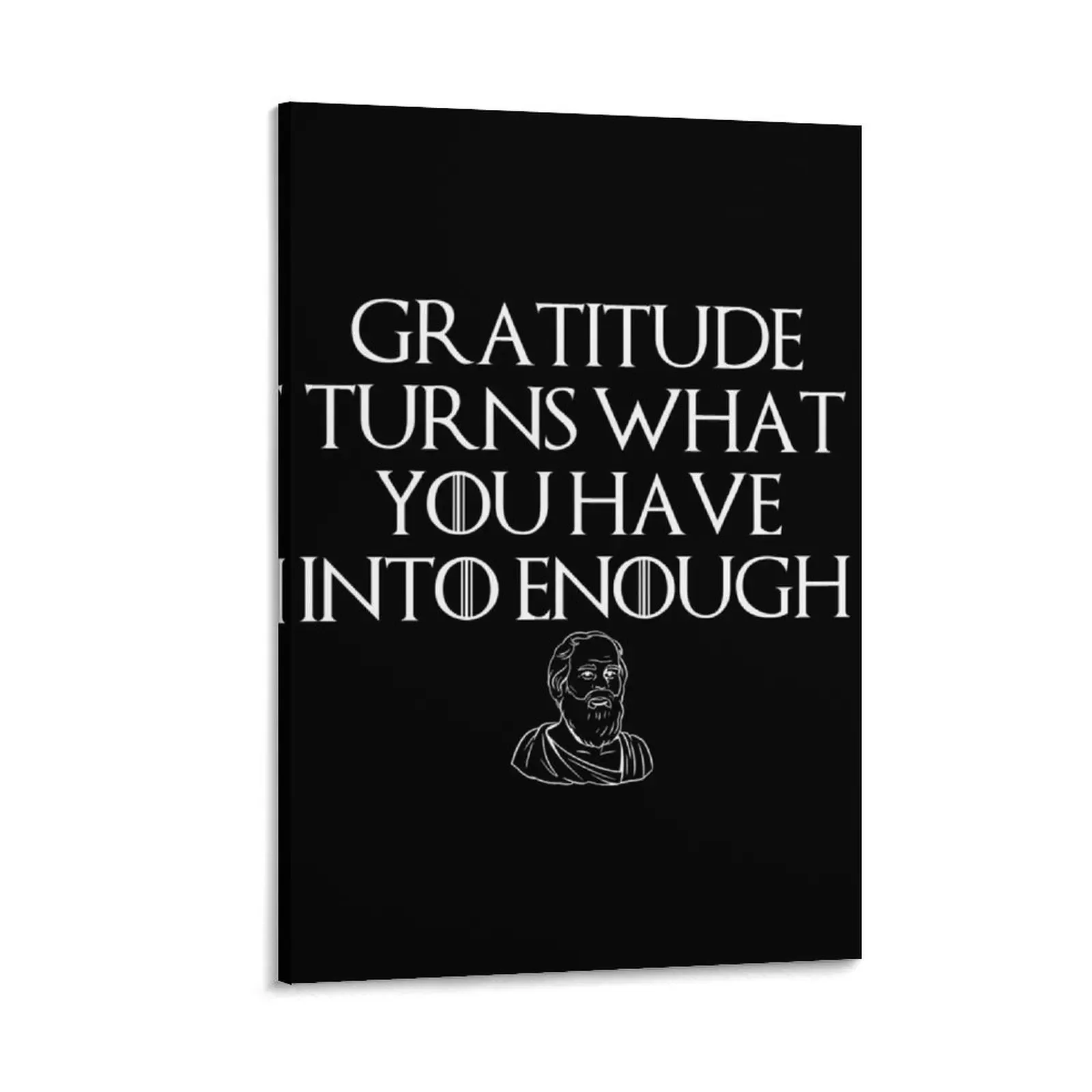 Gratitude Is The Key Stoic Philosophy Quote Design Canvas Painting Decorative picture Decoration
Gratitude Is The Key Stoic Philosophy Quote Design Canvas Painting Decorative picture Decoration