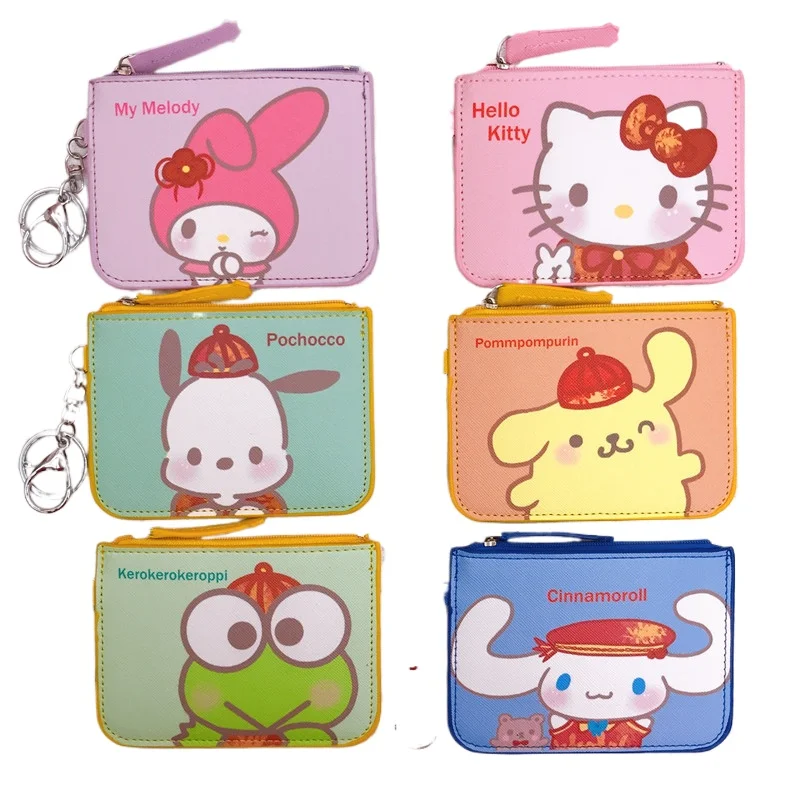 Sanrio Hello Kitty кошелек серебряный короткий стильный кошелек для монет простой держатель для карт большой емкости портативный ремешок Рождественский подарок
Sanrio Hello Kitty кошелек серебряный короткий стильный кошелек для монет простой держатель для карт большой емкости портативный ремешок Рождественский подарок