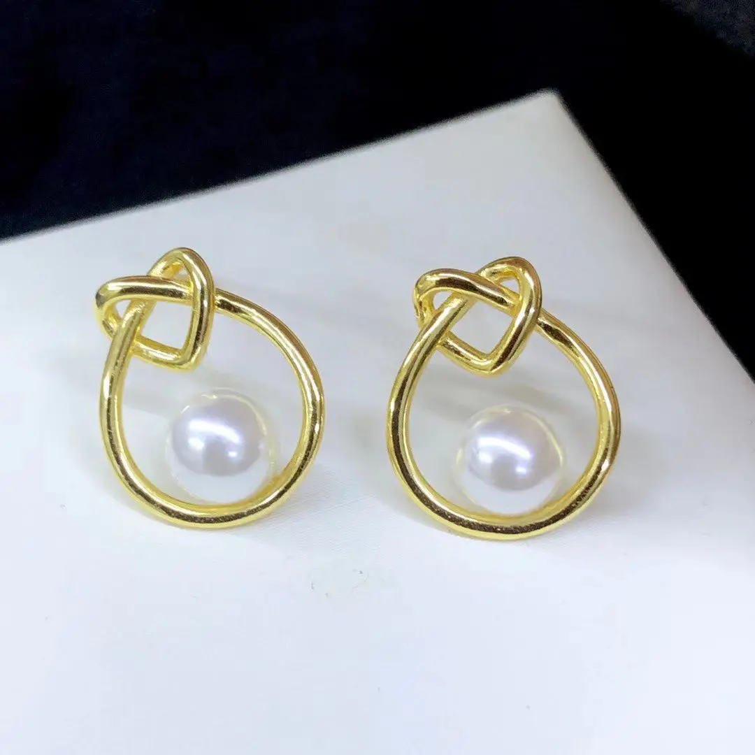 Wholesale S925 Sterling Silver Earrings Mount Findings Settings Base Mounting Parts Accessory for 5-6mm Pearls 5 pairs/lot
Wholesale S925 Sterling Silver Earrings Mount Findings Settings Base Mounting Parts Accessory for 5-6mm Pearls 5 pairs/lot