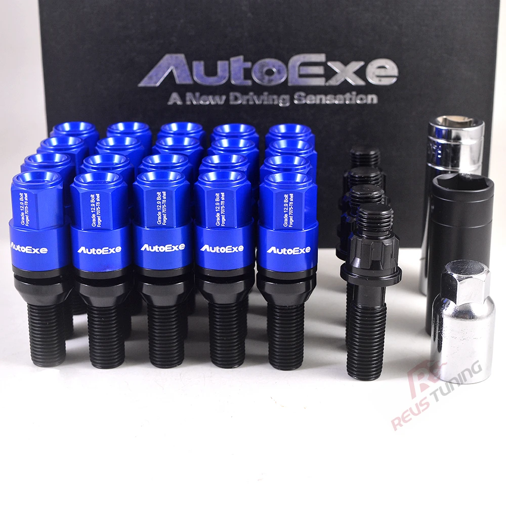 24pcs M14X1.5 M14X1.25 M12X1.5 M12X1.25 Taper Seats Steel Anti-Theft Racing Car Wheel Bolts Alloy Wheel Rim Lock Lug Bolts
24pcs M14X1.5 M14X1.25 M12X1.5 M12X1.25 Taper Seats Steel Anti-Theft Racing Car Wheel Bolts Alloy Wheel Rim Lock Lug Bolts
