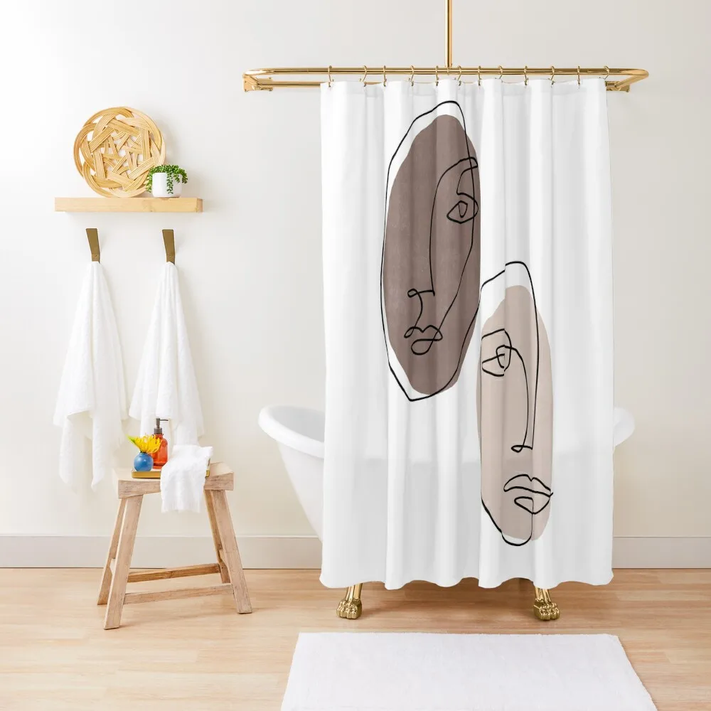 Equality - Faces Line Art Shower Curtain Cute Shower Funny Shower In The Bathroom Waterproof Curtain
Equality - Faces Line Art Shower Curtain Cute Shower Funny Shower In The Bathroom Waterproof Curtain