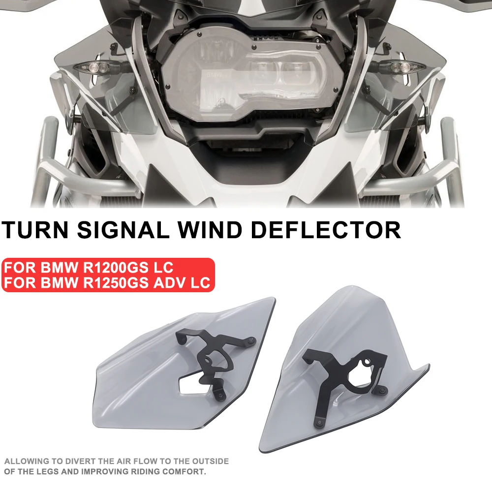 For BMW R1200GS LC R1250GS LC ADV 2013+ F750GS F850GS ADV 2018+ Enhanced Motorcycle Windshield Side Cover Turn Signal Deflector
For BMW R1200GS LC R1250GS LC ADV 2013+ F750GS F850GS ADV 2018+ Enhanced Motorcycle Windshield Side Cover Turn Signal Deflector