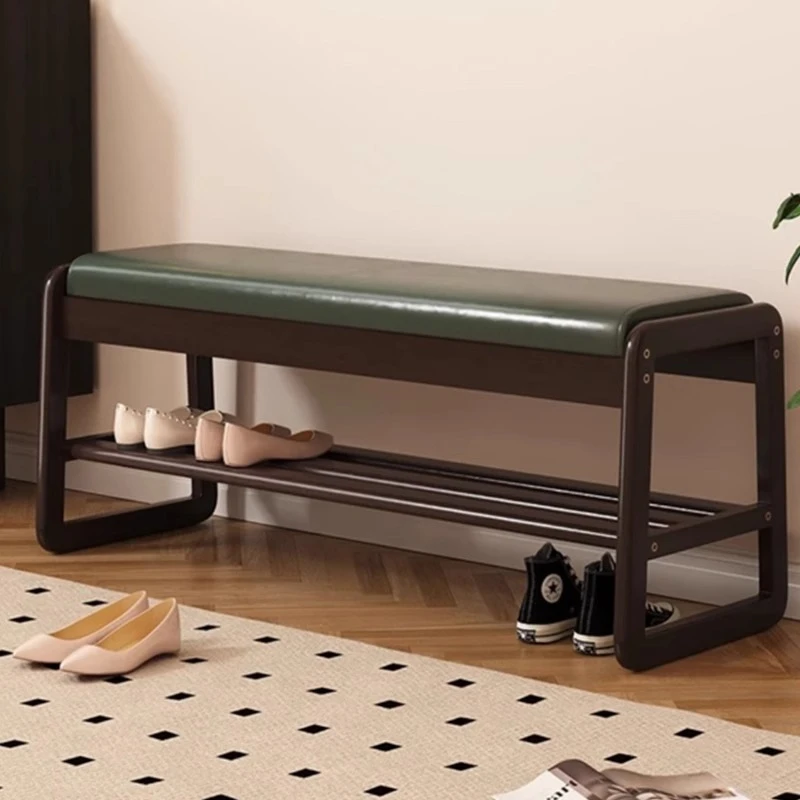 Solid wood long soft bag, shoe changing stool, seated shoe cabinet, light luxury and high-end sense, home wearing shoe stool
Solid wood long soft bag, shoe changing stool, seated shoe cabinet, light luxury and high-end sense, home wearing shoe stool