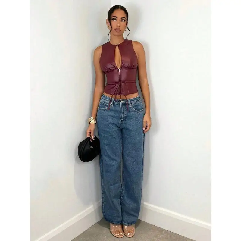 Women's Wide Leg Jeans Low Waist Denim Pants Medium Stretch Winter Collection plus Size Available Lolita Style Fashionable
Women's Wide Leg Jeans Low Waist Denim Pants Medium Stretch Winter Collection plus Size Available Lolita Style Fashionable