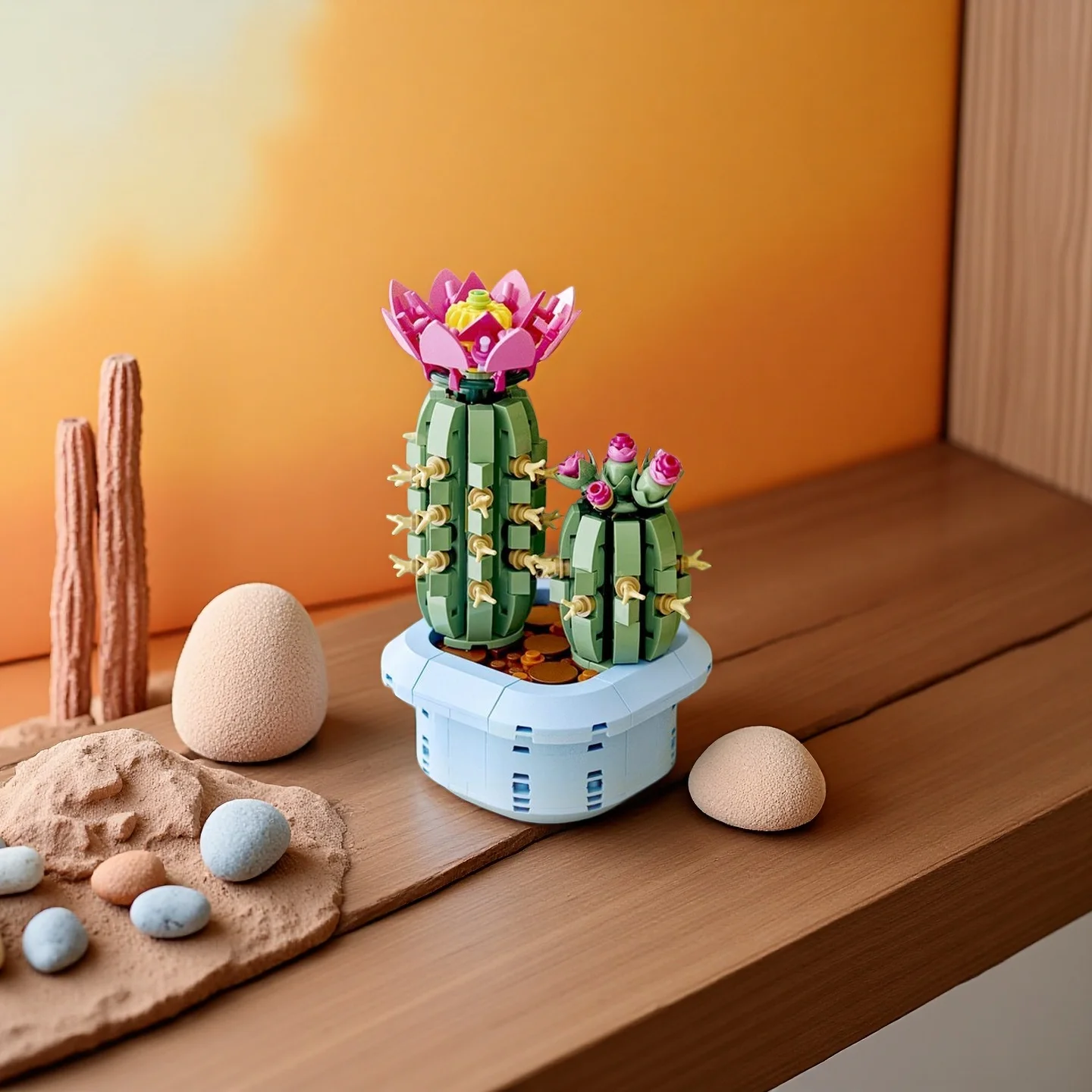 MOC Flowering Cactus Diy Building Blocks Toys Birthday Gifts Decoration Home Decor Ornament 482 Pieces Perfect Gift
MOC Flowering Cactus Diy Building Blocks Toys Birthday Gifts Decoration Home Decor Ornament 482 Pieces Perfect Gift
