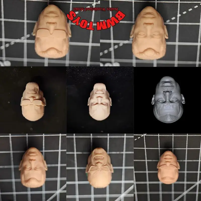 Unpainted DIY Head Sculpt 1/12 Scale Male Soldier Blood Hunter White Model Head For 6inch Action Figure Doll
Unpainted DIY Head Sculpt 1/12 Scale Male Soldier Blood Hunter White Model Head For 6inch Action Figure Doll