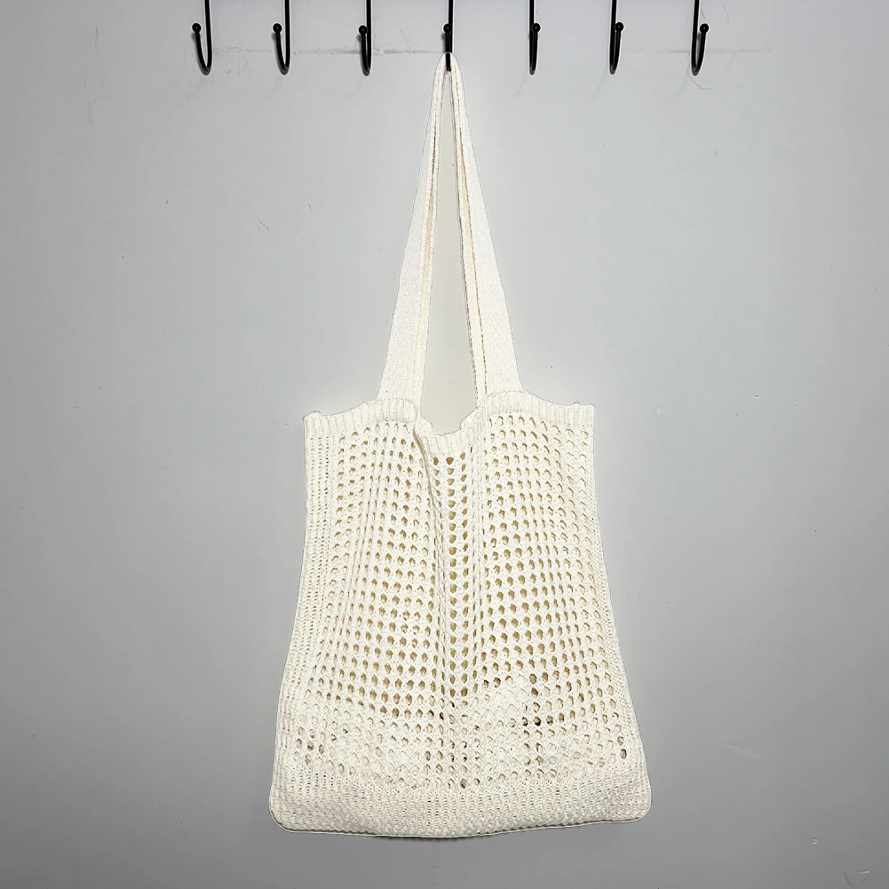 Polyester Fiber Handbag Hollow Out Knitted Fashion Women Shopping Shoulder Bags Handbags Totes for Daily Leisure Shopping Travel
Polyester Fiber Handbag Hollow Out Knitted Fashion Women Shopping Shoulder Bags Handbags Totes for Daily Leisure Shopping Travel