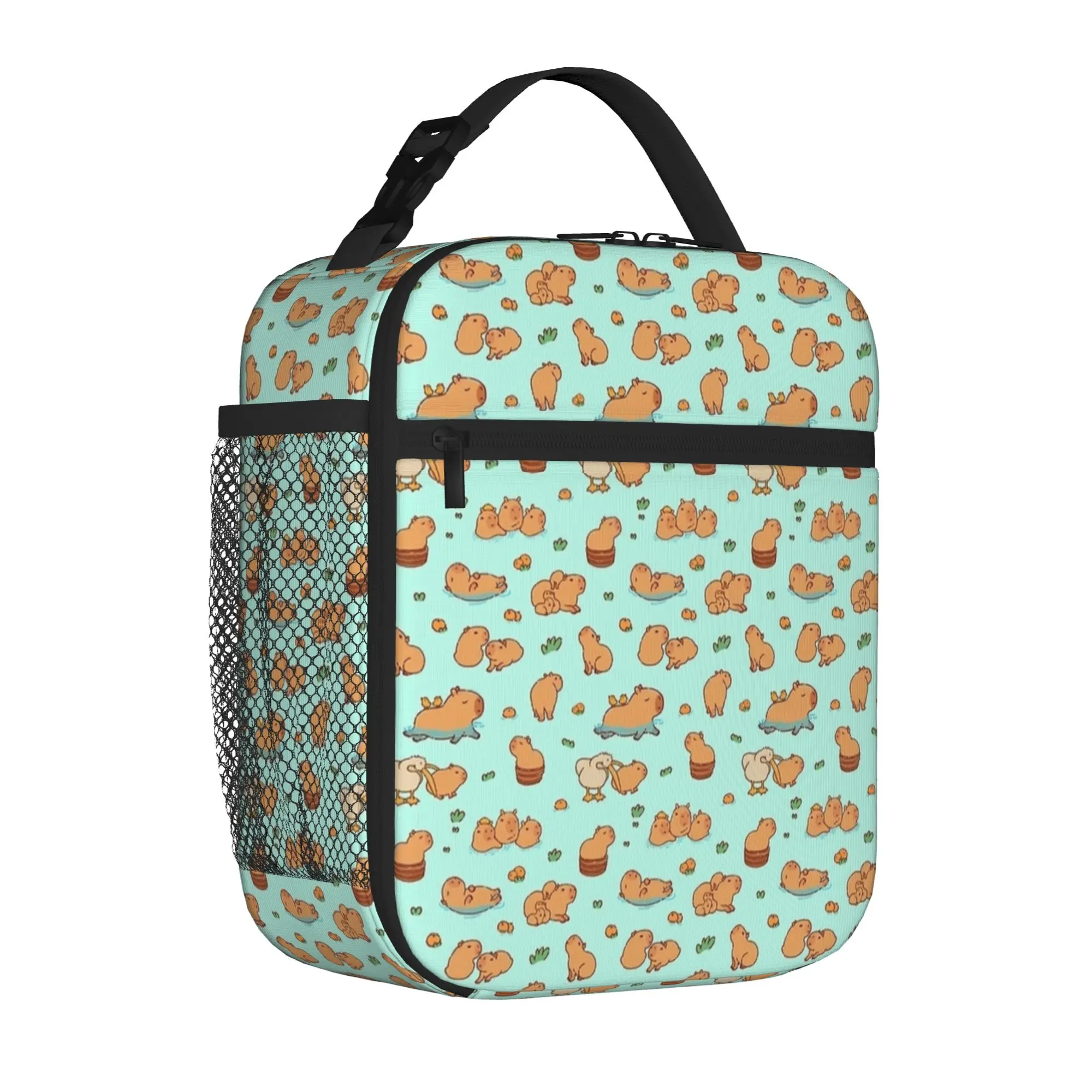 Insulated Lunch Tote Bag Cute Capybara Art Illustration Y2K Kawaii Cartoon Thermal Cooler Lunch Boxes Multifunction For Office
Insulated Lunch Tote Bag Cute Capybara Art Illustration Y2K Kawaii Cartoon Thermal Cooler Lunch Boxes Multifunction For Office