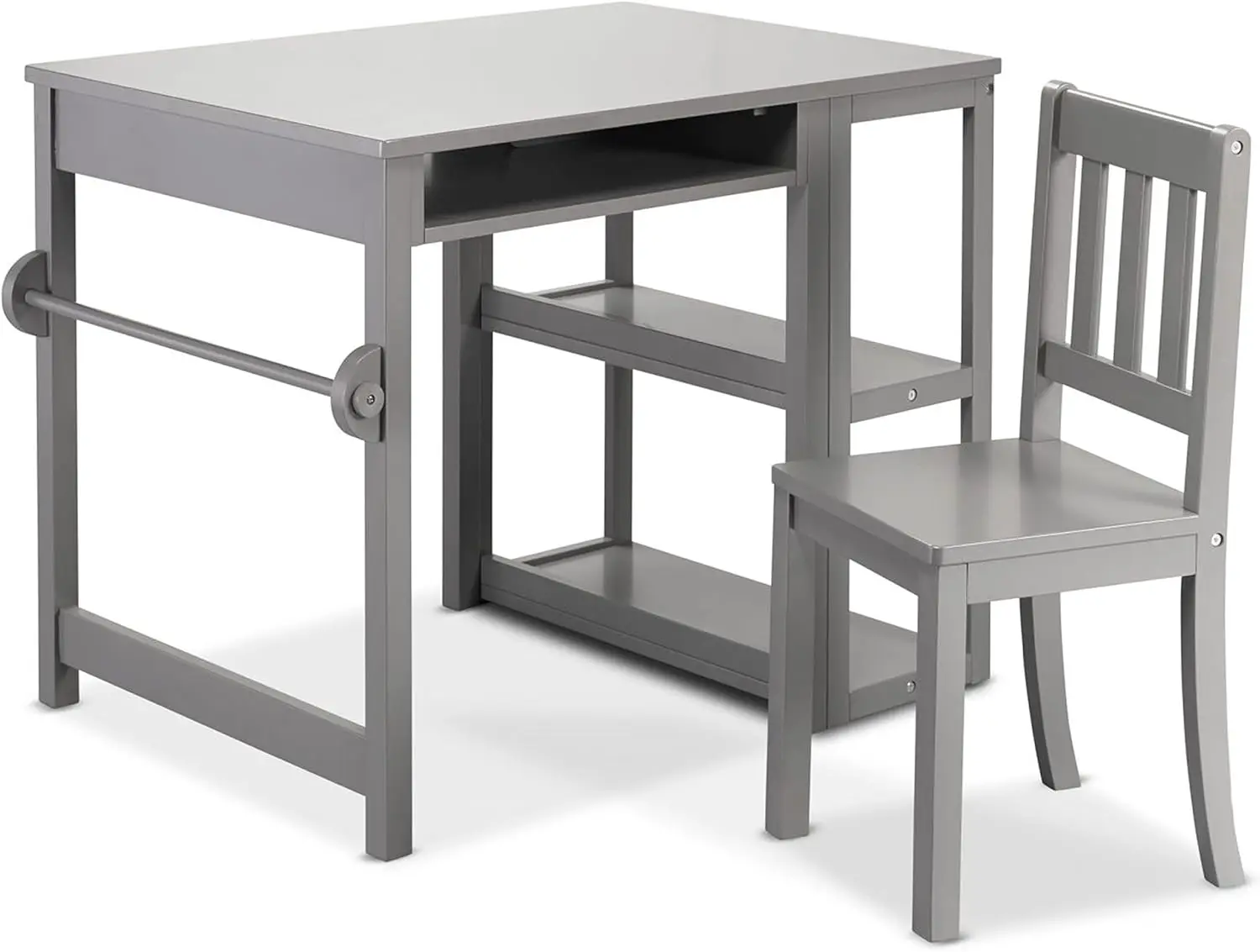 Furniture Kids Play Station Table and Chair Set, Wooden Activity Art Table with Storage Drawers, Use for Drawing, Reading Art Craft in Playroom and Nursery, Toddler Table and Chair Set -Gray
Furniture Kids Play Station Table and Chair Set, Wooden Activity Art Table with Storage Drawers, Use for Drawing, Reading Art Craft in Playroom and Nursery, Toddler Table and Chair Set -Gray
