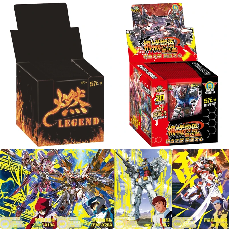 Burn Legend Cards Mechanical Story Gundam Series Iron Blooded Body Passionate Heart Anime Character Collection Card Toys Gifts
Burn Legend Cards Mechanical Story Gundam Series Iron Blooded Body Passionate Heart Anime Character Collection Card Toys Gifts