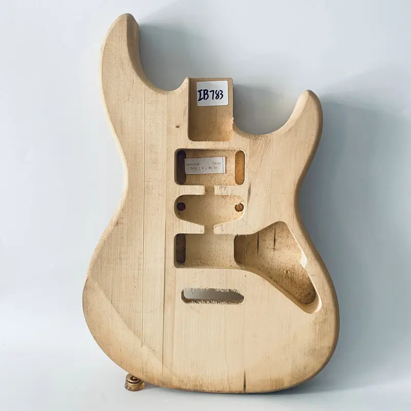 IB783 ST Model Guitar Solid Basswood Electric Guitar Body HSH Pickups Tremolo Bridge for Guitar Replace DIY Unfinished Natural
IB783 ST Model Guitar Solid Basswood Electric Guitar Body HSH Pickups Tremolo Bridge for Guitar Replace DIY Unfinished Natural