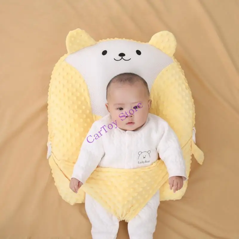 634F Newborns Baby Support Pad Cartoon Comforting Doll Exhaust Pillow Offer Comfort and Gas Relief Feature Plush Fabric
634F Newborns Baby Support Pad Cartoon Comforting Doll Exhaust Pillow Offer Comfort and Gas Relief Feature Plush Fabric
