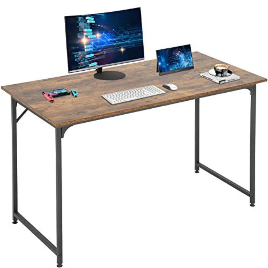 Computer Desk Home Office Desk 47"W x 19"D Gaming Desk Corner Writing Black Large Student Art Modren Simple Style PC Wood and M
Computer Desk Home Office Desk 47"W x 19"D Gaming Desk Corner Writing Black Large Student Art Modren Simple Style PC Wood and M