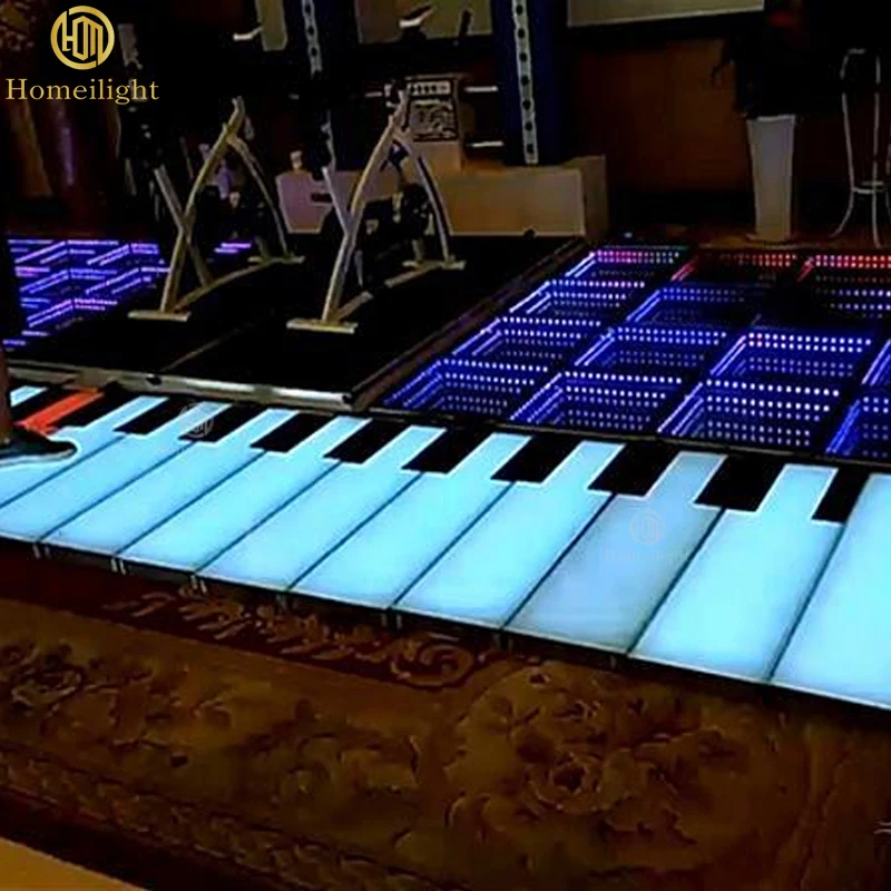Waterproof Piano LED Floor Tile Lamp 3D Dance Floor Luminescent Stage Lights for Church
Waterproof Piano LED Floor Tile Lamp 3D Dance Floor Luminescent Stage Lights for Church