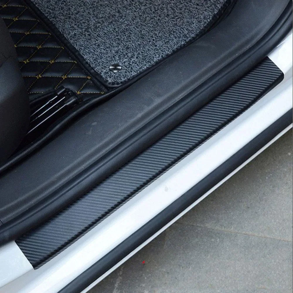 4/5Pcs Car Door Sill Protector Door Sill Scuff Plate Carbon Fiber Stickers Cover Door Anti Scratch for Cars SUV Truck Pickup
4/5Pcs Car Door Sill Protector Door Sill Scuff Plate Carbon Fiber Stickers Cover Door Anti Scratch for Cars SUV Truck Pickup