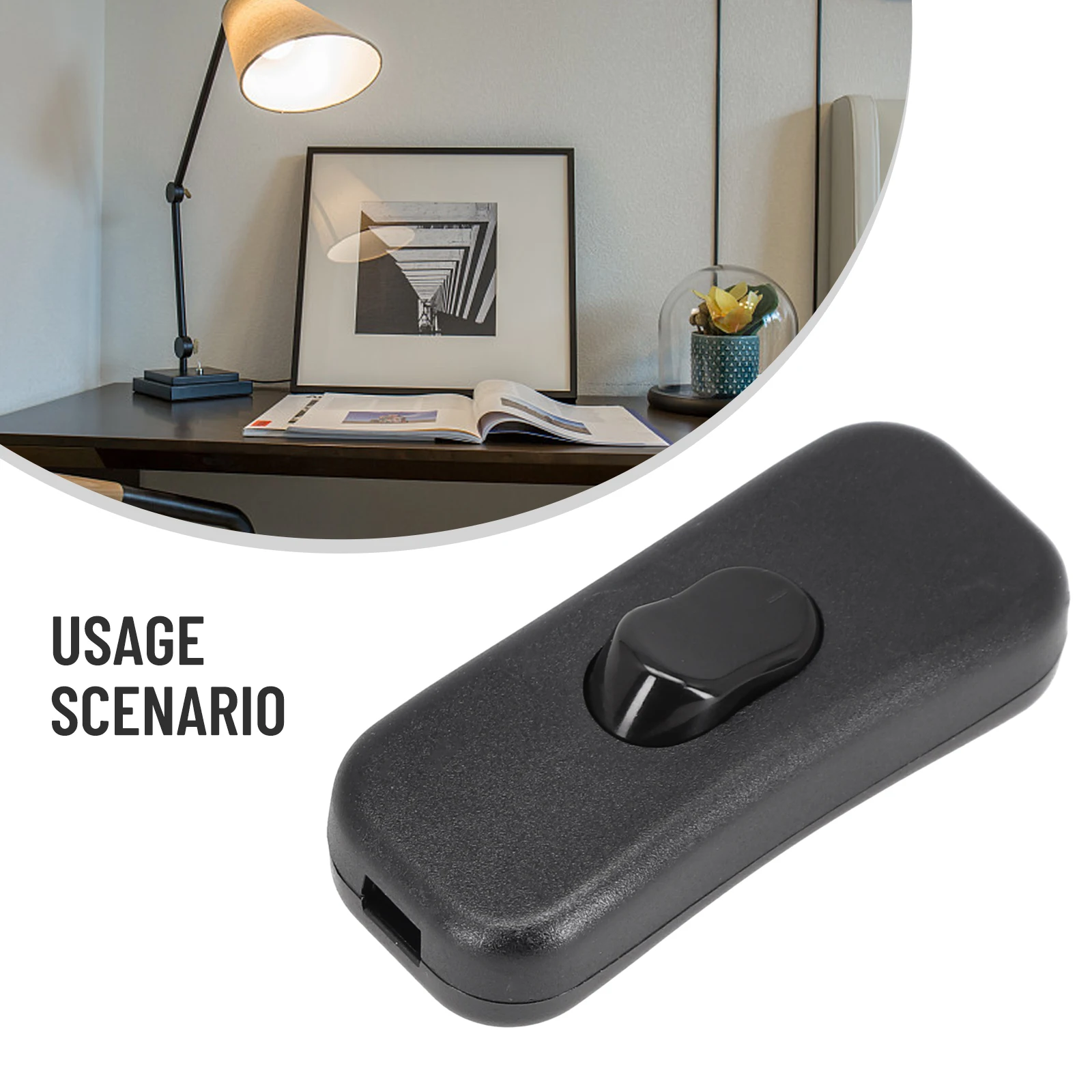 Practical High Quality In Line Switch Rocker Switch Cord Cable 250V For Desk Lamp Bedside Lamp Switch Black Transparent
Practical High Quality In Line Switch Rocker Switch Cord Cable 250V For Desk Lamp Bedside Lamp Switch Black Transparent