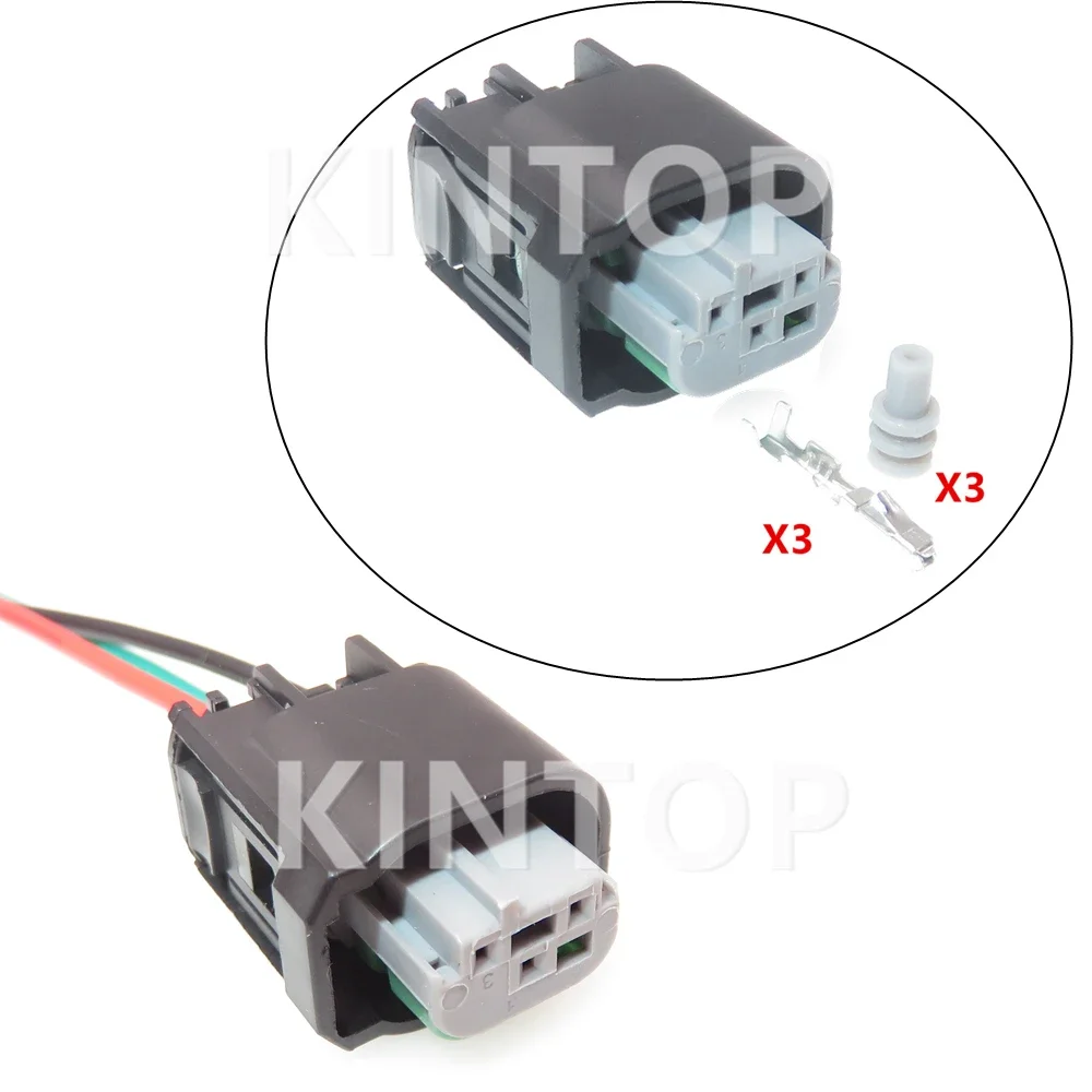 3 Pin 1J0972483 2-967642-1Car Throttle Low Current Connector For BMW Auto TailLight Electric Wire Waterproof Socket AC Assembly
3 Pin 1J0972483 2-967642-1Car Throttle Low Current Connector For BMW Auto TailLight Electric Wire Waterproof Socket AC Assembly