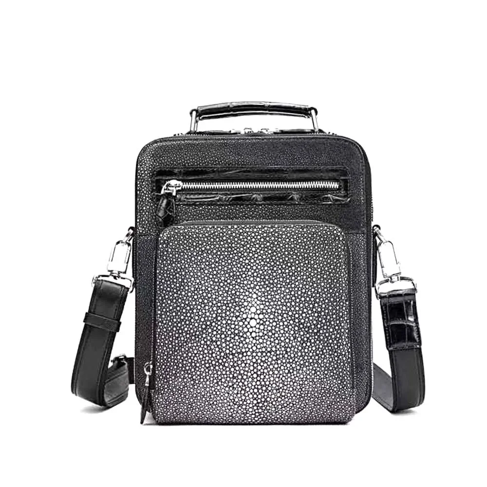 ourui new Men bag business casual men single shoulder bag fashion business travel stingray skin men handbag
ourui new Men bag business casual men single shoulder bag fashion business travel stingray skin men handbag