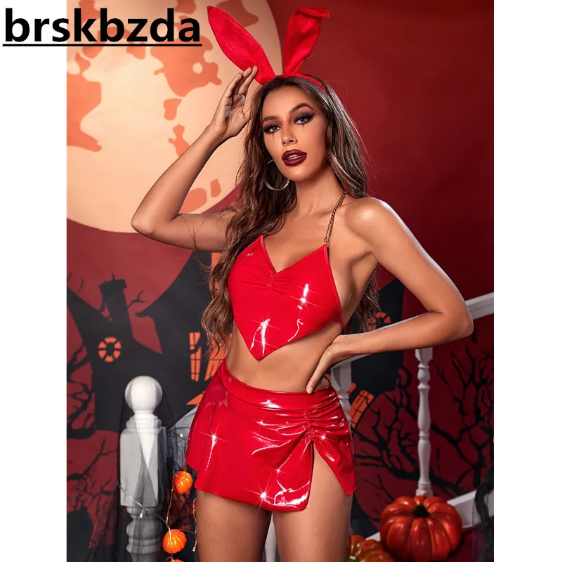 Brskbzda нижнее белье для Хэллоуина Bunny, латексные Тонги, 4 шт., кожаное нижнее белье, одежда для ночного клуба
Brskbzda нижнее белье для Хэллоуина Bunny, латексные Тонги, 4 шт., кожаное нижнее белье, одежда для ночного клуба