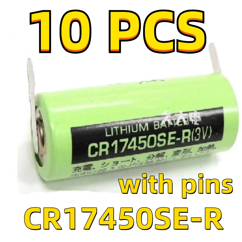10PCS Original New CR17450SE-R (3V) CR17450 CR17450SE With Leg Instrumentation Equipment Industrial Control PLC Lithium Battery
10PCS Original New CR17450SE-R (3V) CR17450 CR17450SE With Leg Instrumentation Equipment Industrial Control PLC Lithium Battery