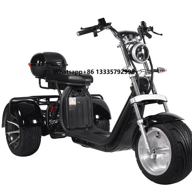 Powerful 60V Adult Electric Tricycle Off-Road Electric Motorcycle 3-Wheel Electronic Vehicle for Outdoor Riding
Powerful 60V Adult Electric Tricycle Off-Road Electric Motorcycle 3-Wheel Electronic Vehicle for Outdoor Riding