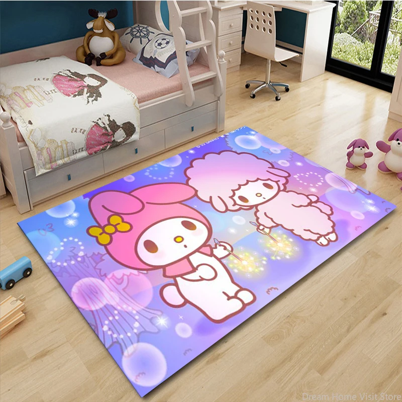 MINISO My Sweet Piano And My Melody Cute Printed Area Rugs Carpets For Living Room Bedroom Decor Non-slip Sofa Doormat Floor Mat
MINISO My Sweet Piano And My Melody Cute Printed Area Rugs Carpets For Living Room Bedroom Decor Non-slip Sofa Doormat Floor Mat
