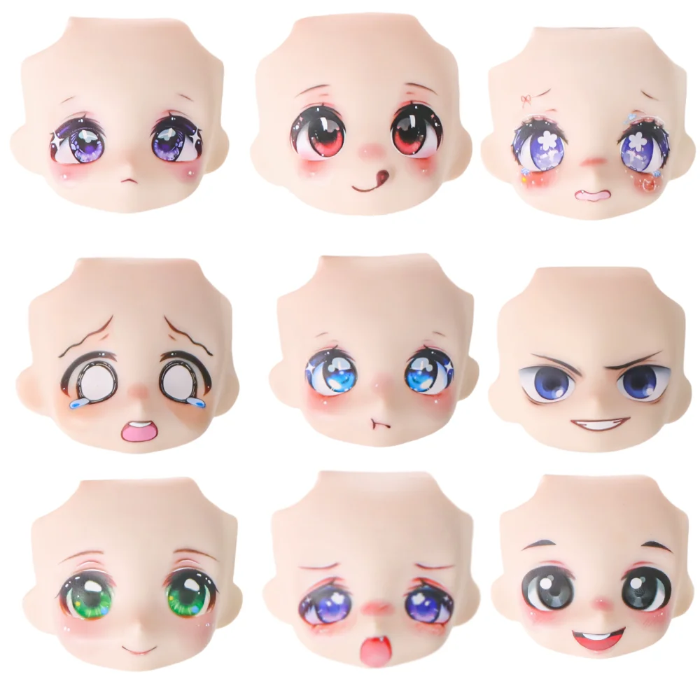 Ob11 Painted Doll Head Gsc Universal Lovely Clay Doll Face 12 Bjd Face Shell P9 Replacement Water Decal For Diy Craft
Ob11 Painted Doll Head Gsc Universal Lovely Clay Doll Face 12 Bjd Face Shell P9 Replacement Water Decal For Diy Craft