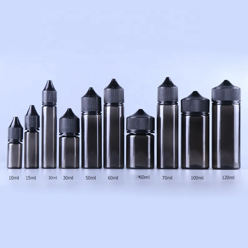 PET Vape Oil Dropper Bottle E Liquid Juice Squeeze Sample Vials Clear Black Pet Essential CBD Oil Bottle with Child Proof Cap
PET Vape Oil Dropper Bottle E Liquid Juice Squeeze Sample Vials Clear Black Pet Essential CBD Oil Bottle with Child Proof Cap