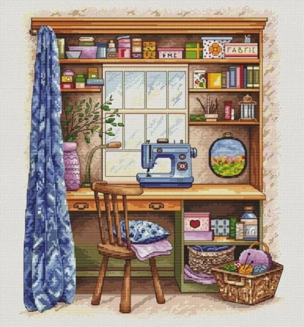 Handicraft Workshop 41-46 Cross Stitch Kits Embroidery Needlework Sets DIY Cross-stitch Canvas Sewing Crafts
Handicraft Workshop 41-46 Cross Stitch Kits Embroidery Needlework Sets DIY Cross-stitch Canvas Sewing Crafts