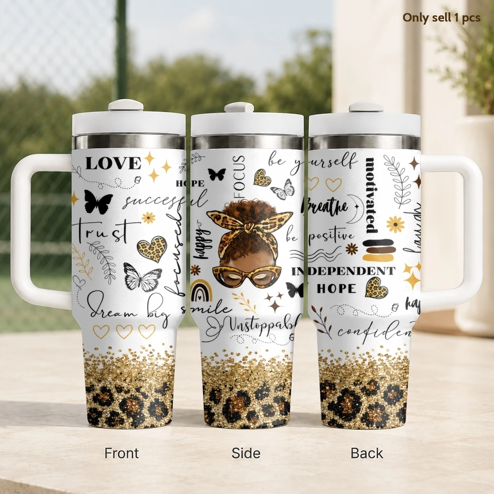 Self-Love & Positive Affirmations Vacuum Flasks 40oz Stainless Steel Insulated Tumbler With Handle & Straw Leakproof Travel Mug
Self-Love & Positive Affirmations Vacuum Flasks 40oz Stainless Steel Insulated Tumbler With Handle & Straw Leakproof Travel Mug