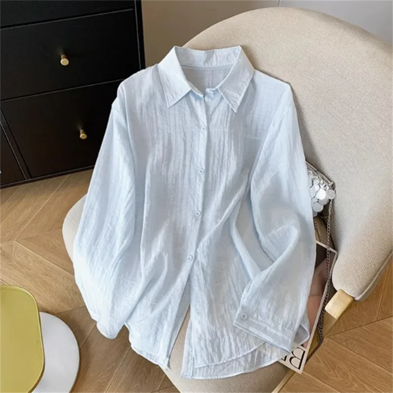 Легкая шифоновая солнцезащитная блузка для женщин, тонкий кардиган с бантом-бабочкой и разрезом, летняя женская одежда
Легкая шифоновая солнцезащитная блузка для женщин, тонкий кардиган с бантом-бабочкой и разрезом, летняя женская одежда