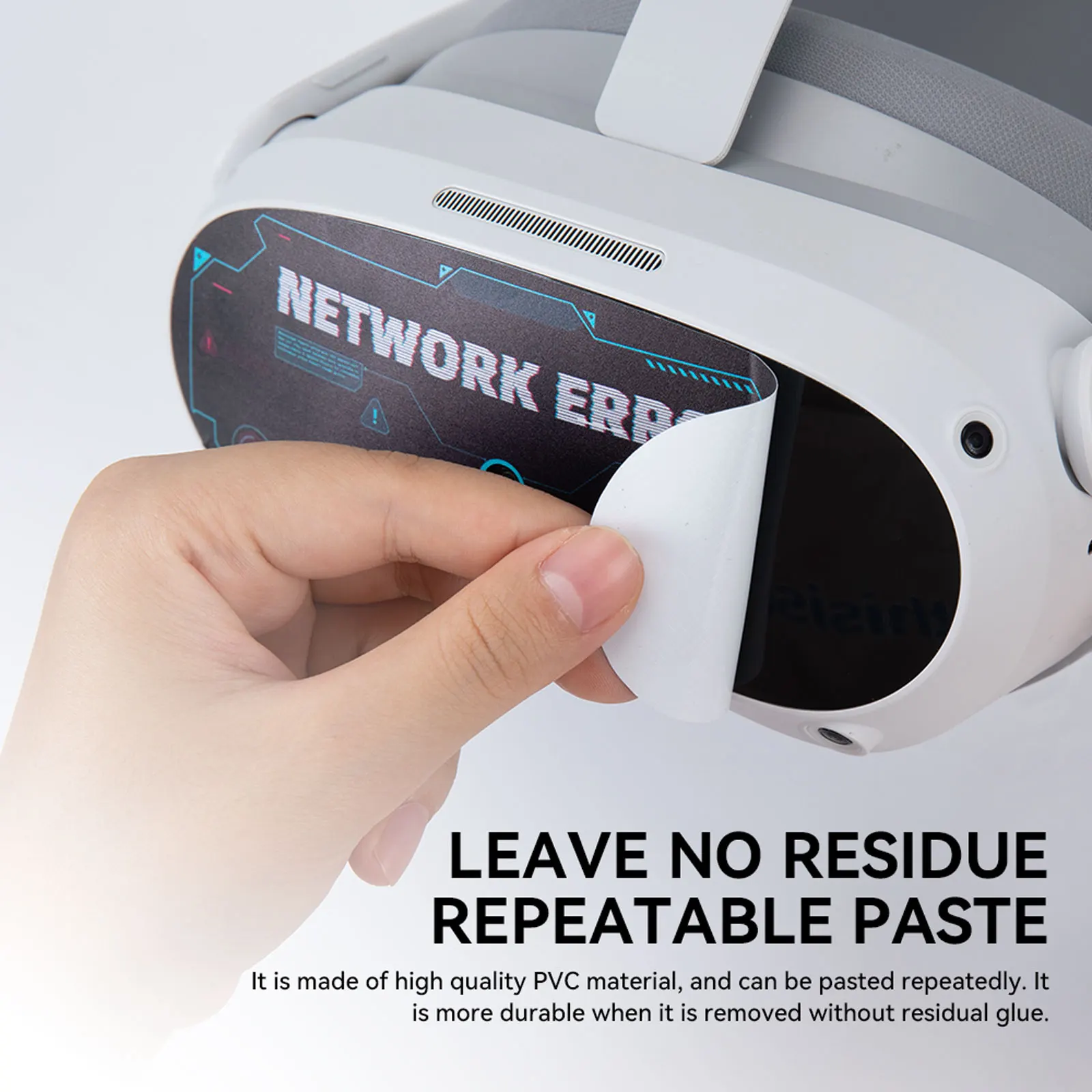 for PICO 4 sticker intelligent VR lens protection film PVC scratch resistant wear-resistant handle sticker front face protection
for PICO 4 sticker intelligent VR lens protection film PVC scratch resistant wear-resistant handle sticker front face protection