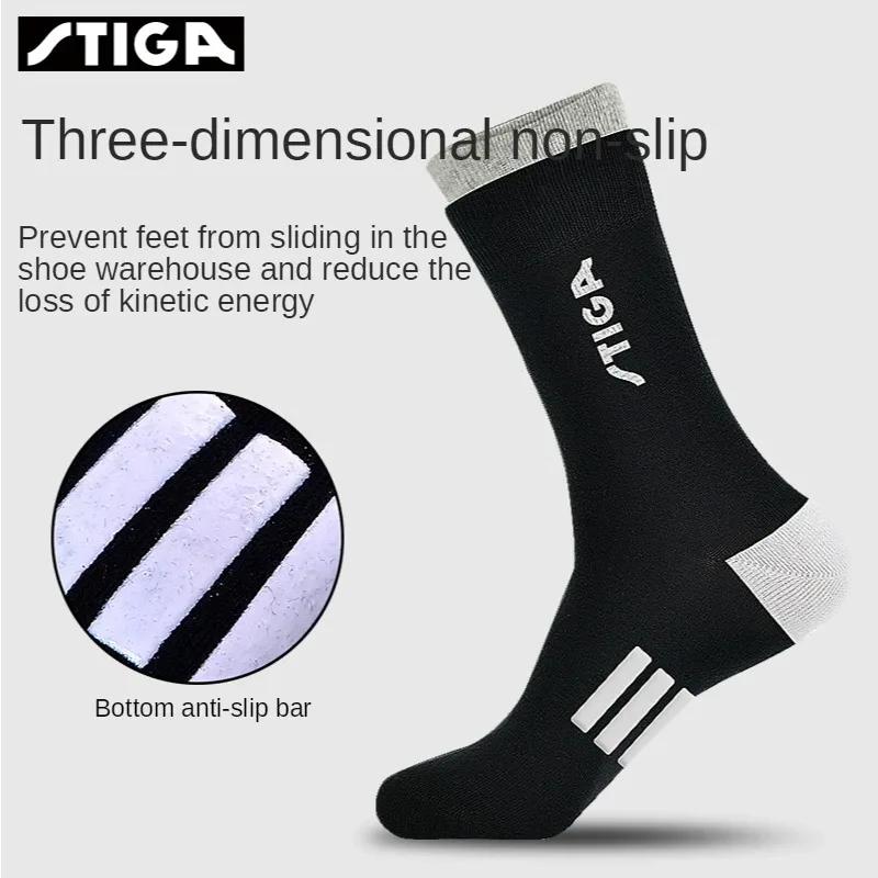 1pair stiga Socks Sport mid Sock Men Women table tennis badmintonTowel Bottom Socks Size L
1pair stiga Socks Sport mid Sock Men Women table tennis badmintonTowel Bottom Socks Size L