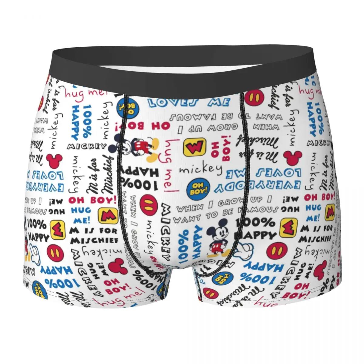 Custom Travel Mickey Mouse Minnie Underwear Men Underpants Print Classic Boxer Shorts Quality Boxer Brief Plus Size
Custom Travel Mickey Mouse Minnie Underwear Men Underpants Print Classic Boxer Shorts Quality Boxer Brief Plus Size
