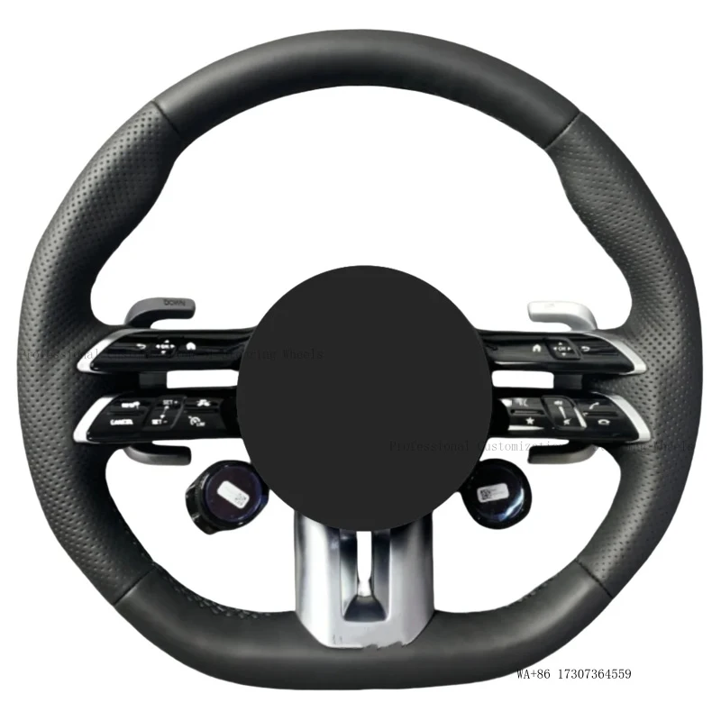 Sports-Style Leather Steering Wheel for Mercedes-Benz S-Class 222C 205 206 GLC AMG A-Class C-Class Including CLS CLA C200
Sports-Style Leather Steering Wheel for Mercedes-Benz S-Class 222C 205 206 GLC AMG A-Class C-Class Including CLS CLA C200