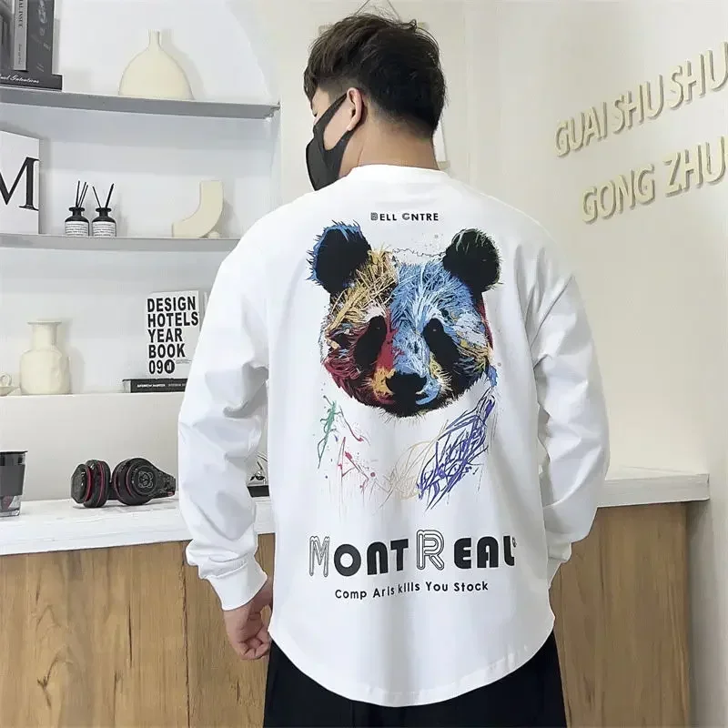 Round Neck 100℅ Cotton Man Pullovers Long Sleeve T Shirt for Men High Quality Luxury 2024 Bulk Korean Casual Tops Xl Sweatshirts
Round Neck 100℅ Cotton Man Pullovers Long Sleeve T Shirt for Men High Quality Luxury 2024 Bulk Korean Casual Tops Xl Sweatshirts