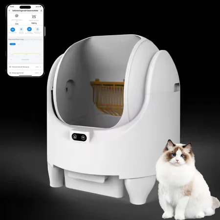 STLF Extra Large Smart Cat LitterS Box Open Top Self-Cleaning Toilet with Easy Clean Odor Control Plastic Pet Products Accessory 
STLF Extra Large Smart Cat LitterS Box Open Top Self-Cleaning Toilet with Easy Clean Odor Control Plastic Pet Products Accessory