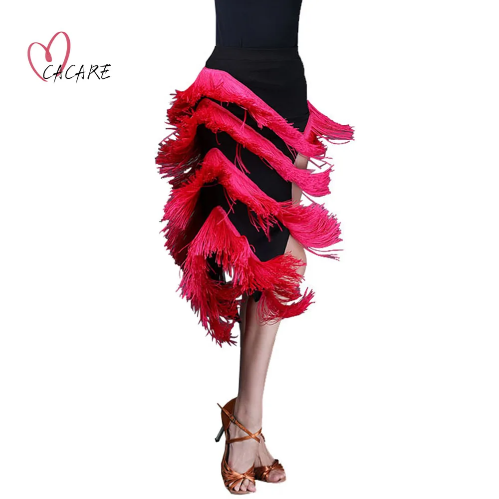 CACARE Latin Women's Skirt Dress Dance Wear Fringed Skirts Costumes Latino Samba Dance Clothes D0939 Irregular Tassels Hem
CACARE Latin Women's Skirt Dress Dance Wear Fringed Skirts Costumes Latino Samba Dance Clothes D0939 Irregular Tassels Hem