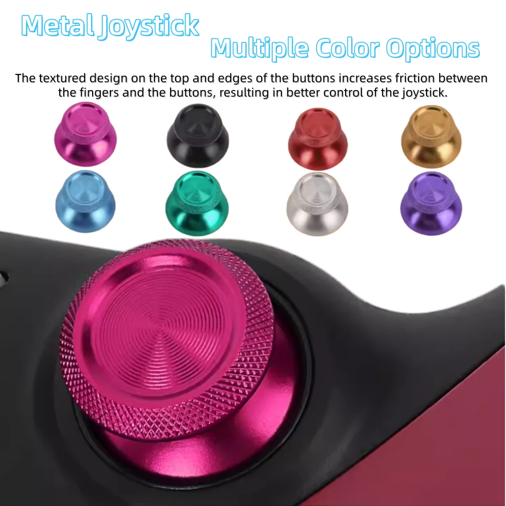 K-SILVER TMR/HALL Joystick with Stick Cap for PS5 Game Controller Stick No-Drift Thumbstick 3D Analog Sensor repair parts
K-SILVER TMR/HALL Joystick with Stick Cap for PS5 Game Controller Stick No-Drift Thumbstick 3D Analog Sensor repair parts
