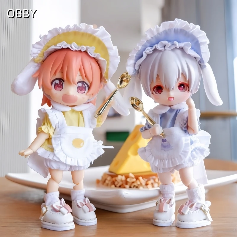 For Obitsu 11 Doll Cute Chef Uniform Set For OB11 1/12 Gsc Molly YMY Asi 2.0 Body Doll Cloth NAGI Doll Outfit Clothes
For Obitsu 11 Doll Cute Chef Uniform Set For OB11 1/12 Gsc Molly YMY Asi 2.0 Body Doll Cloth NAGI Doll Outfit Clothes