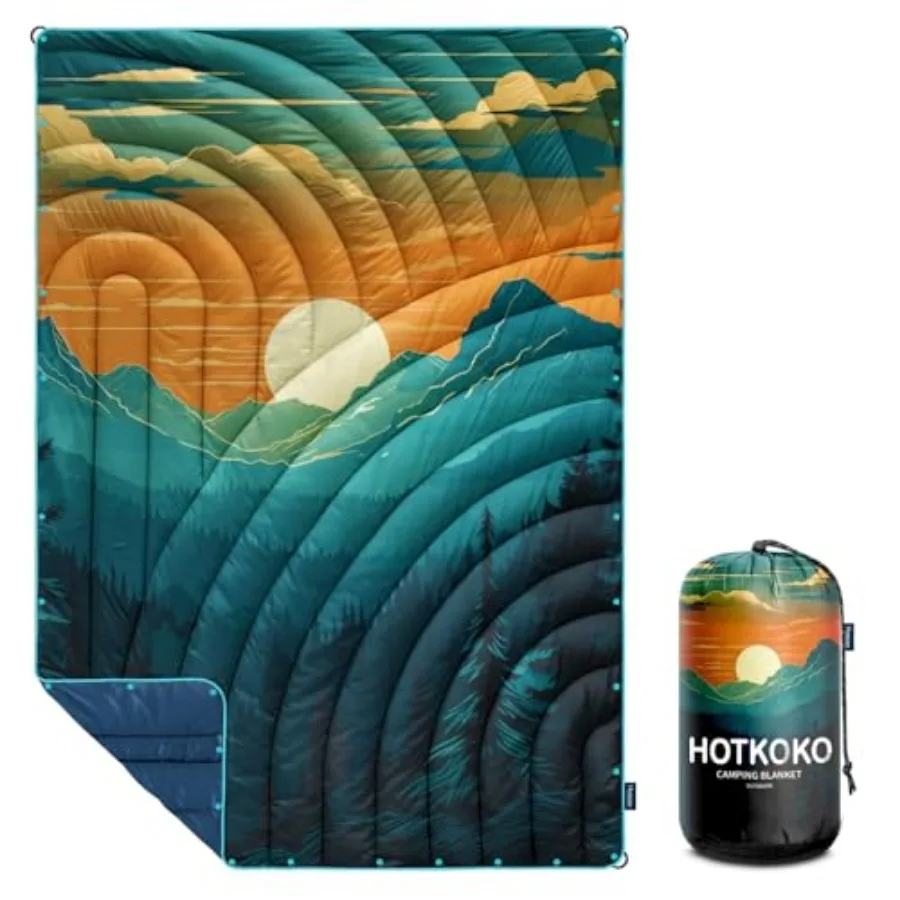 Camping Blanket, Lightweight Puffy Printed Camping Blanket Packable Outdoor Blanket for Camping, Traveling, Stadium, Hiking, Pi
Camping Blanket, Lightweight Puffy Printed Camping Blanket Packable Outdoor Blanket for Camping, Traveling, Stadium, Hiking, Pi
